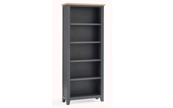 bordeus tall bookcase _dark grey