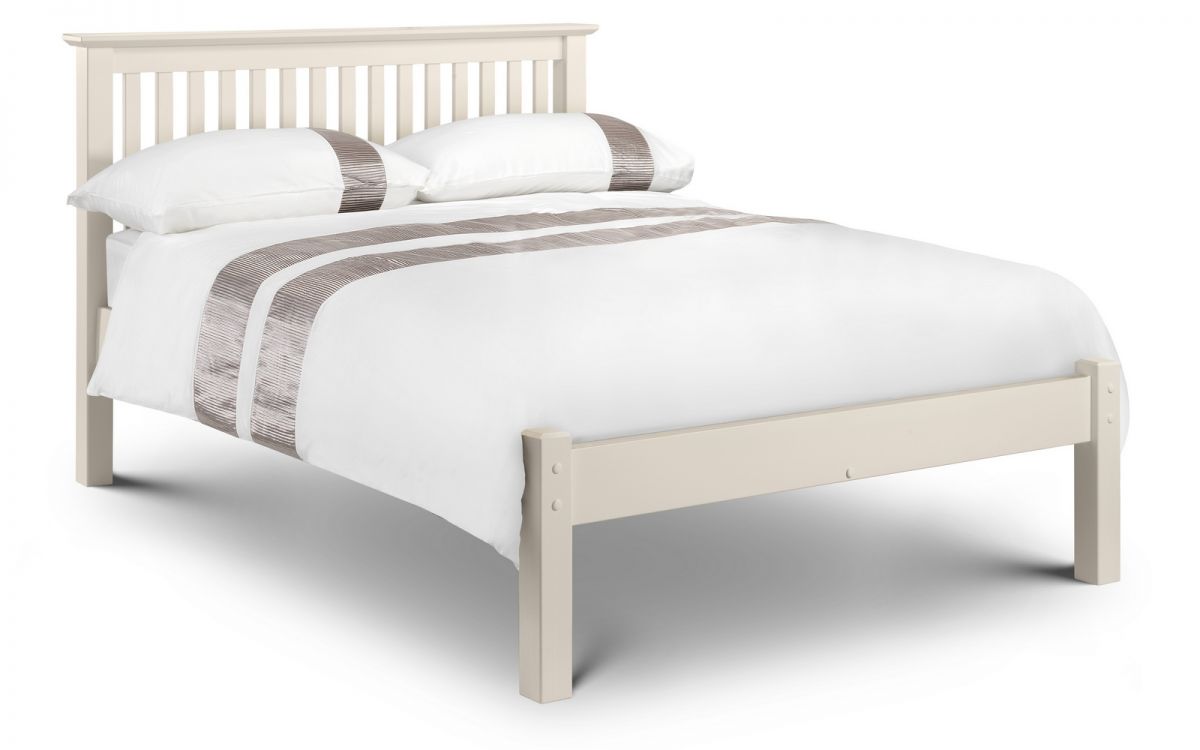 Barcelona White LFE Double Bed