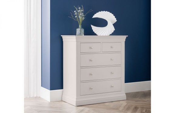 clermont light grey 3+2 Drawer Chest
