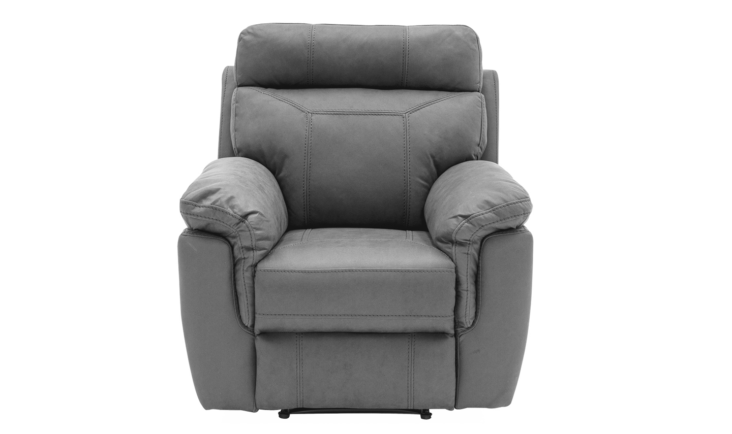 Baxter Grey 1 Seater Recliner Chair