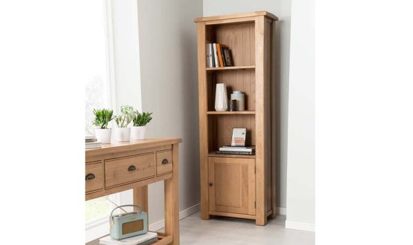 breeze oak bookcase