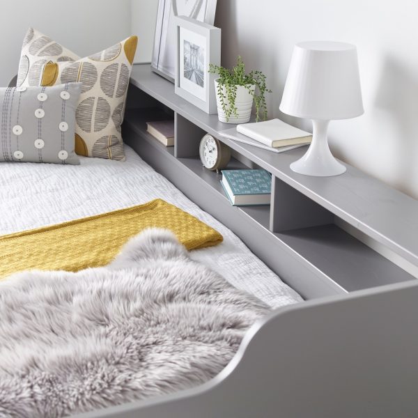 tyler grey guest bed shelves