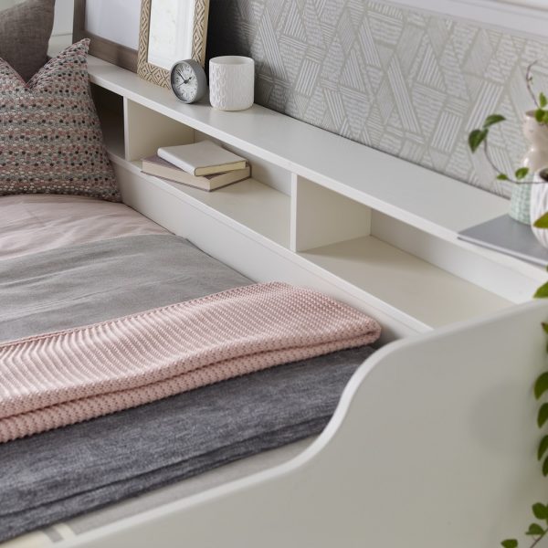 tyler white guest bed shelf