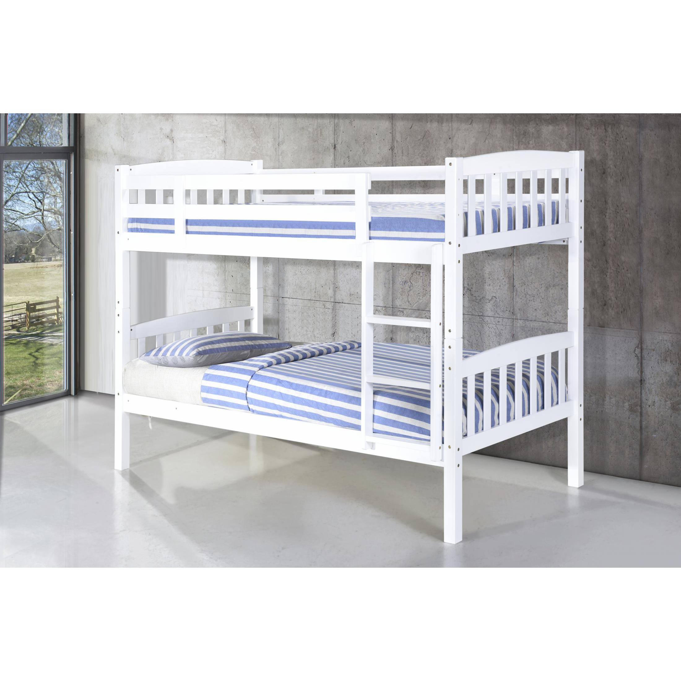 Ashbrook White Wooden Bunk Bed