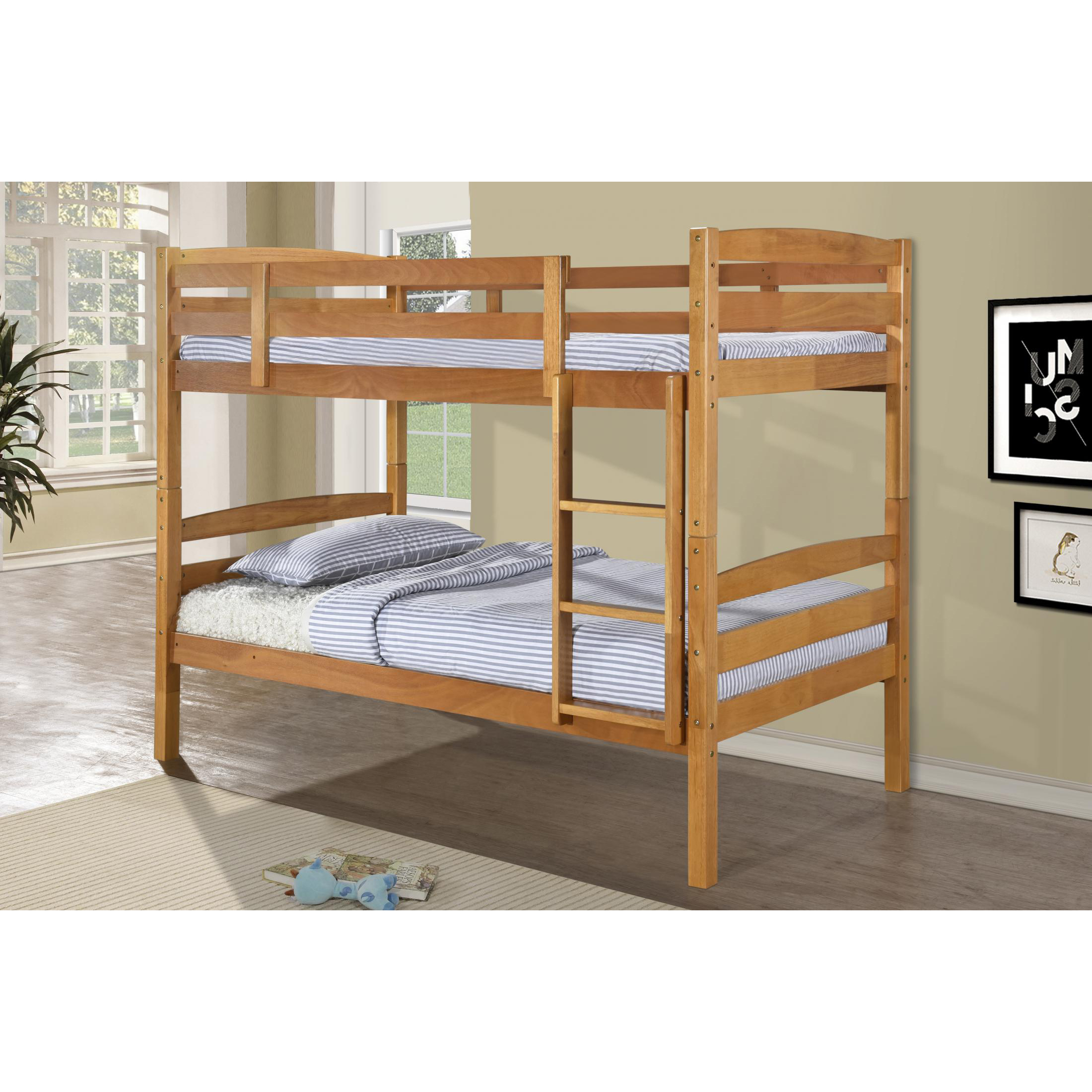 Tripoli Pine Wooden Bunk Bed