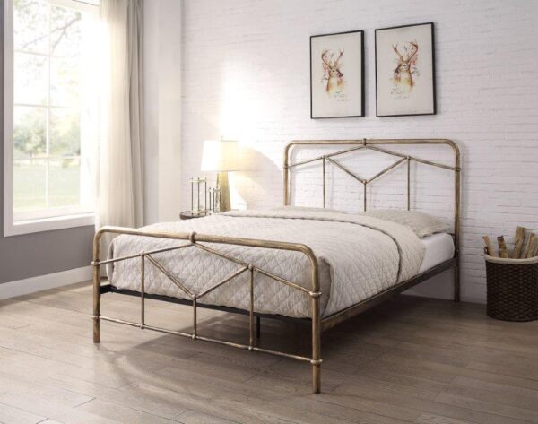 Axton Antique Bronze Kingsize Bed Frame - Image 2