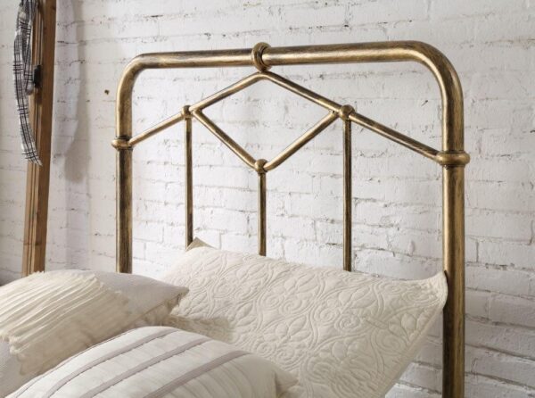 Axton Antique Bronze Single Guest Bed - Image 2