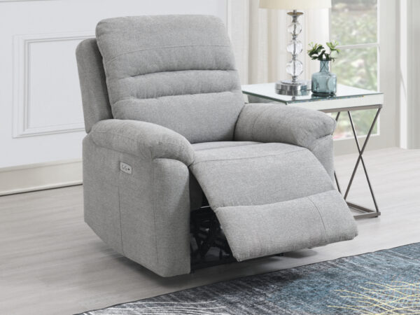 Belford Grey Electric Recliner Chair