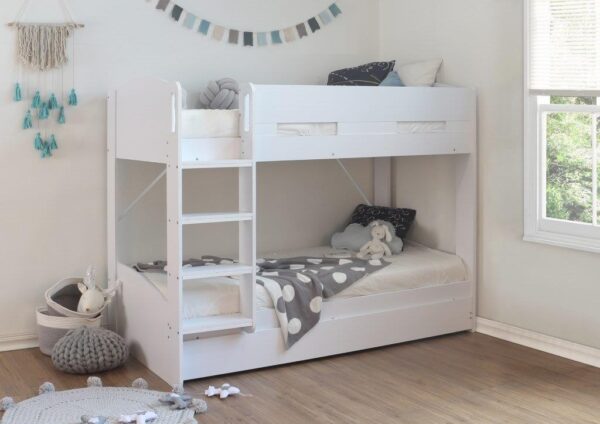 Billie White Bunk Bed