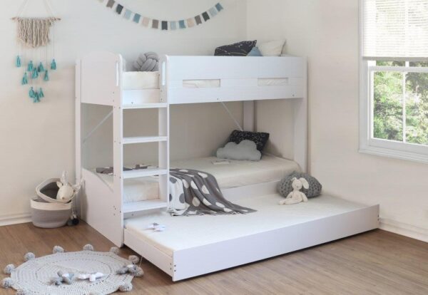 Billie White Bunk Bed - Image 2