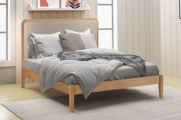 Brynford Oak Double Bed Frame - Image 3