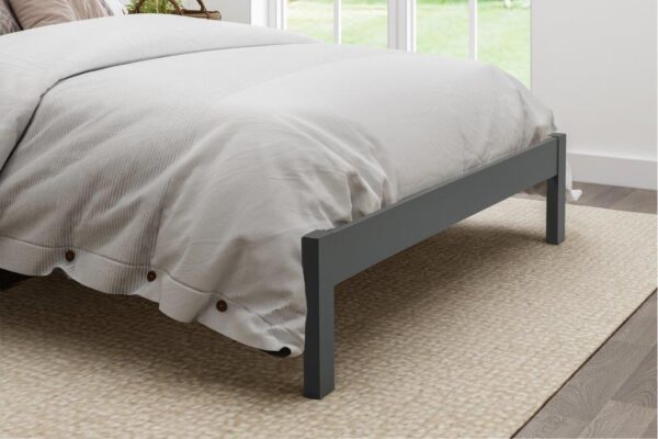 Conway Grey Oak Double Bed Frame - Image 3