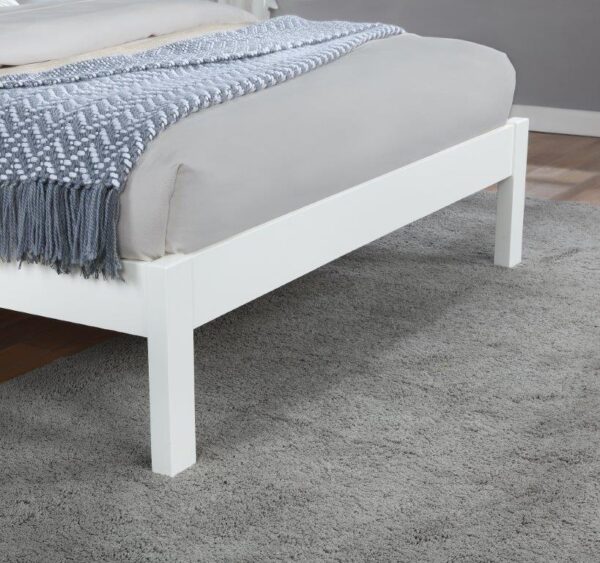 Conway White Oak Kingsize Bed Frame - Image 2