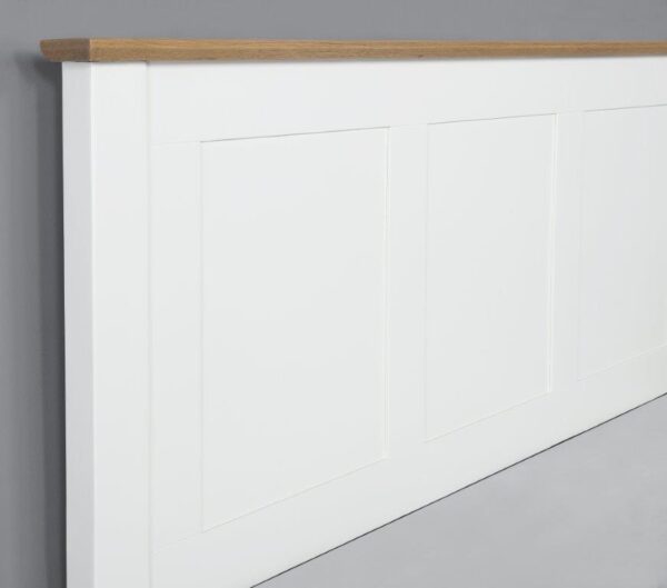 Conway White Oak Kingsize Bed Frame - Image 3