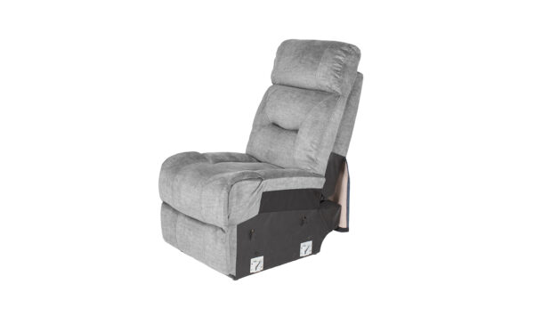 Dudley Grey 6 Seater Corner Recliner - Image 3