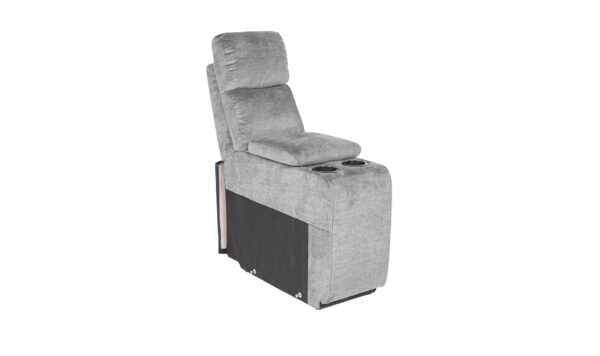 Dudley Grey 6 Seater Corner Recliner - Image 2