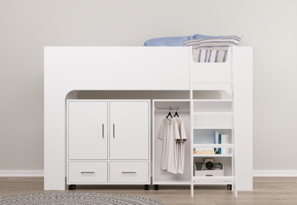 Flintshire Furniture White Eden Midsleeper