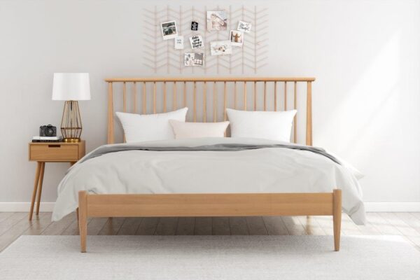 Grosvenor Oak Double Bed Frame