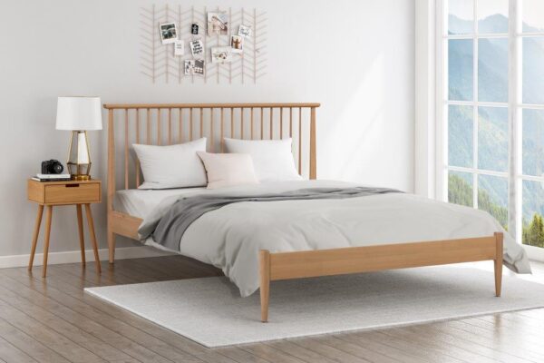 Grosvenor Oak Double Bed Frame - Image 3