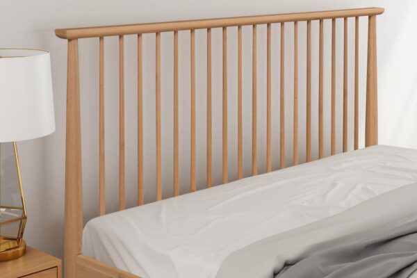 Grosvenor Oak Double Bed Frame - Image 4