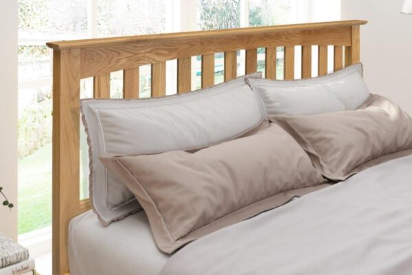 Gladstone Oak Double Bed Frame - Image 3