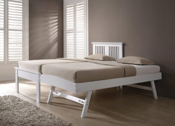 Halkyn White Single Guest Bed - Image 3