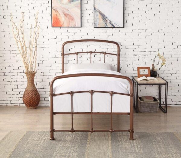 Mostyn Shining Rose Single Bed Frame