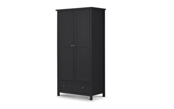 Maine Anthracite 2 Door Combination Wardrobe