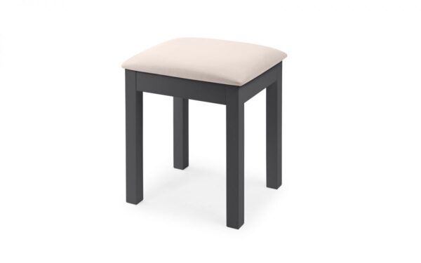 Maine Anthracite Dressing Table + Stool - Image 4