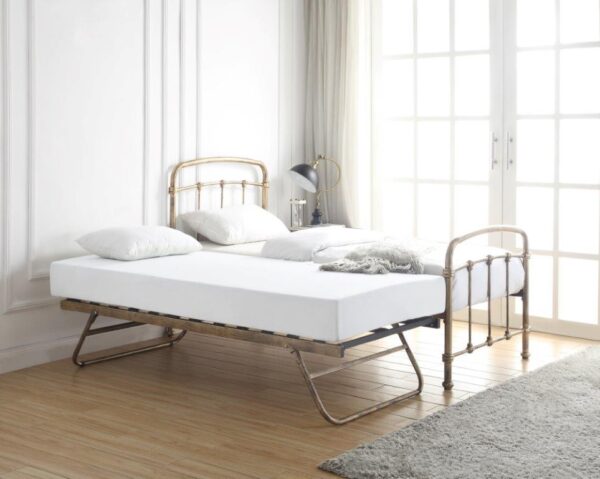 Mostyn Antique Bronze Single Guest Bed - Image 3