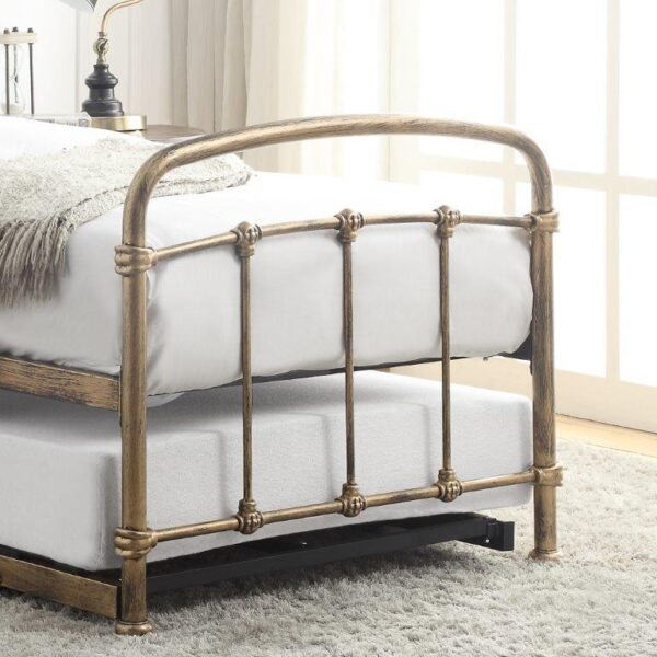 Mostyn Antique Bronze Single Guest Bed - Image 4