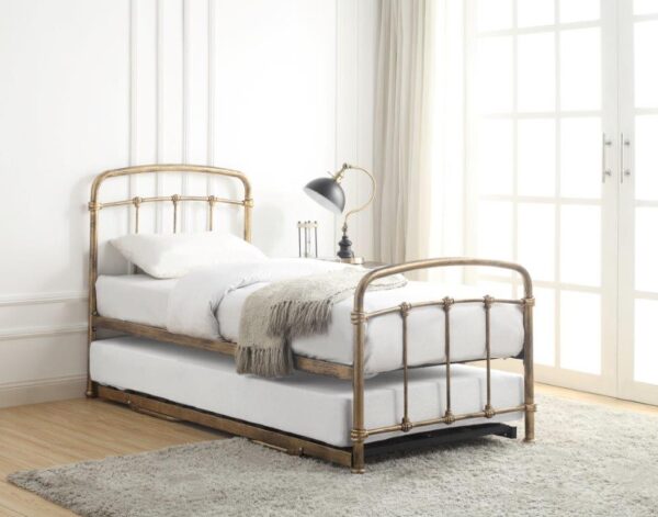 Mostyn Antique Bronze Single Guest Bed