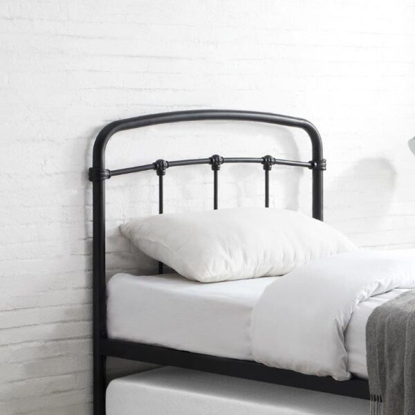 Mostyn Black Single Guest Bed - Image 4