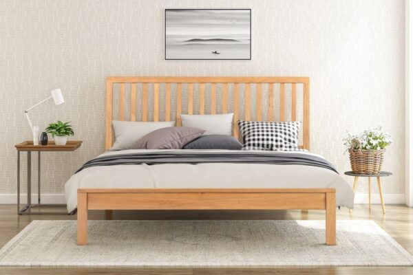 Rowley Oak Kingsize Bed Frame