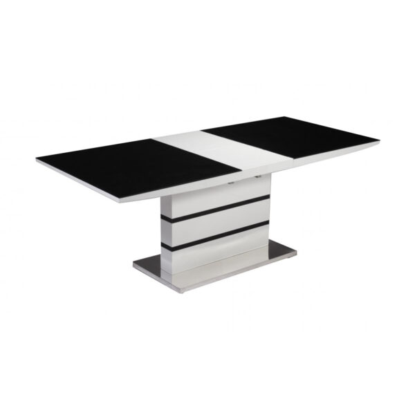 Aldridge High Gloss Extending Dining Set - Image 3