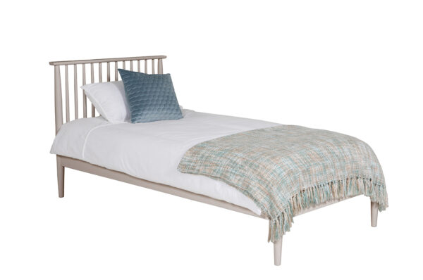 Alesta Grey Single Bed Frame