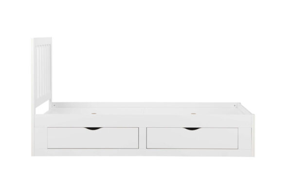 Appleby White Single Storage Bed - Image 3