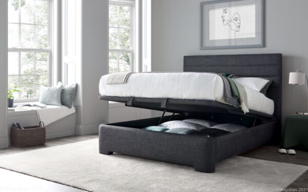 Appleby Slate Kingsize Ottoman Bed