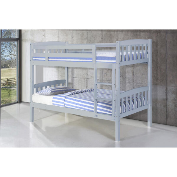 Ashbrook Grey Wooden Bunk Bed