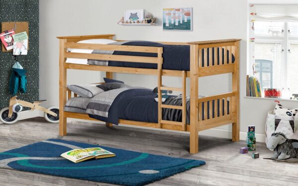 Barcelona Pine Wooden Bunk Bed