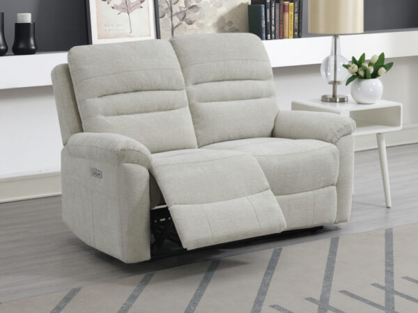 Belford Electric Beige 2 Seater Recliner