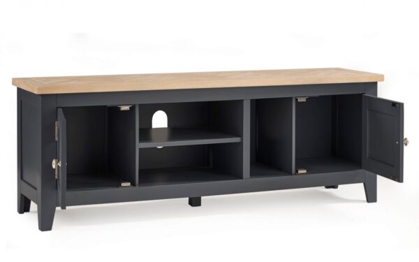 Bordeaux Grey Oak Tv Unit - Image 2
