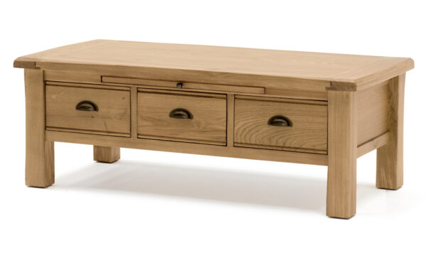 Vida Living Breeze Oak Console Table - Image 2