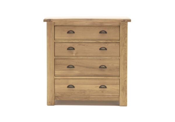 Vida Living Breeze Oak 4 Drawer Chest