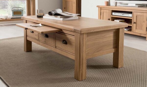 Vida Living Breeze Oak Coffee Table