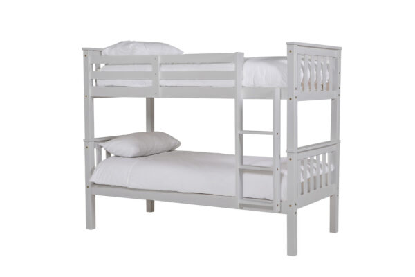 Bronson Grey Wooden Bunk Beds