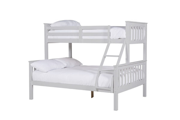 Bronson Grey Triple Bunk Bed