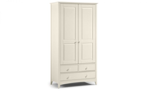 Cameo White 2 Combi Door Wardrobe