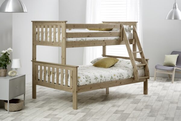 Carra Pine Triple Bunk Bed