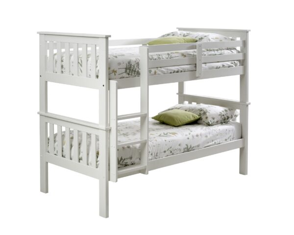 Carra White Bunk Bed - Image 5